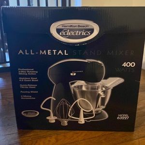 Hamilton Beach all metal electric stand mixer